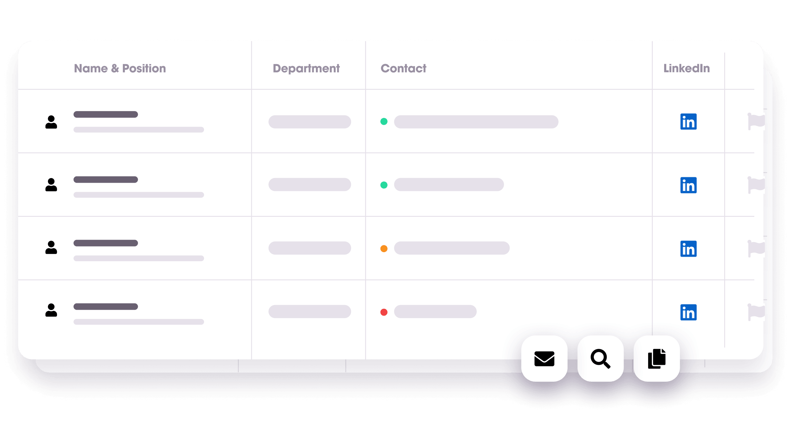 Podcast API Contacts